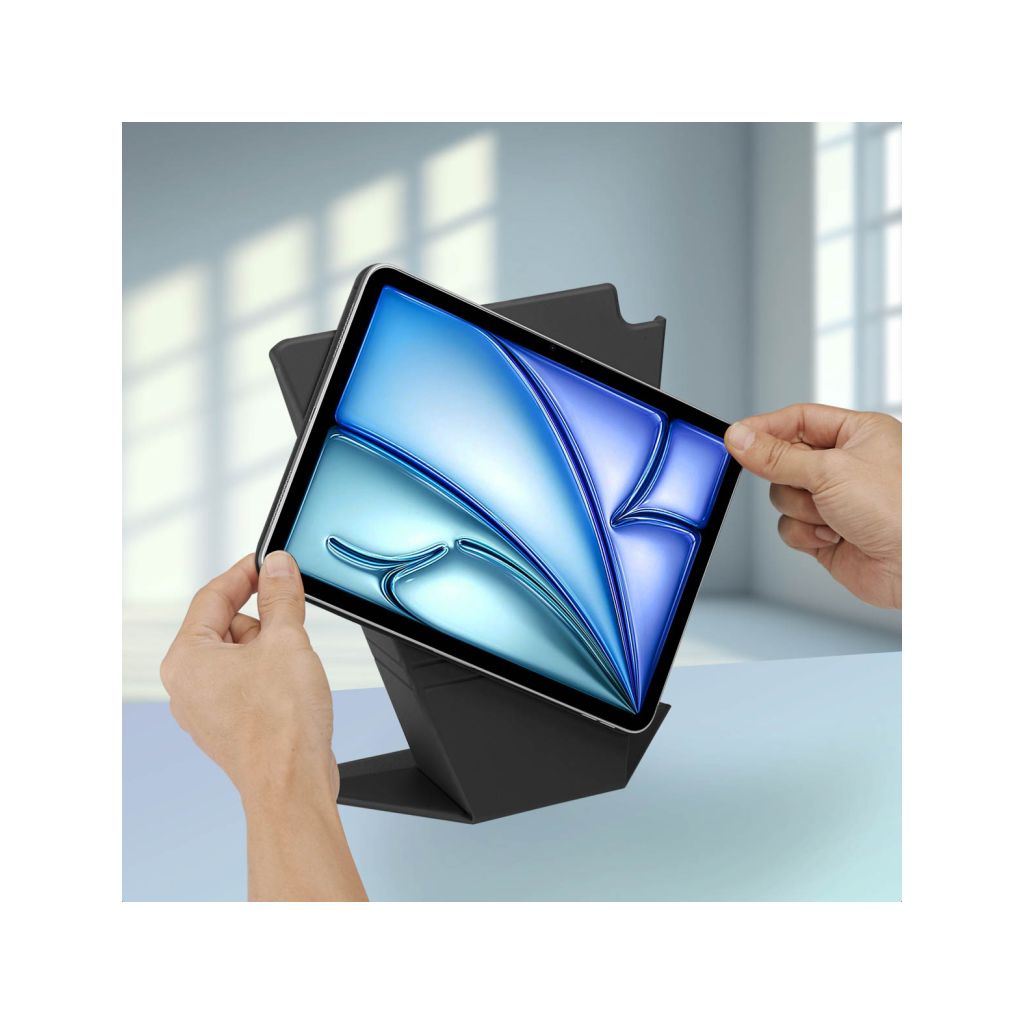 Accezz High Stand tablet case Apple iPad Air 11 inch (2025) M3 / (2024) M2 / Air 5 (2022) / Air 4 (2020) - Zwart