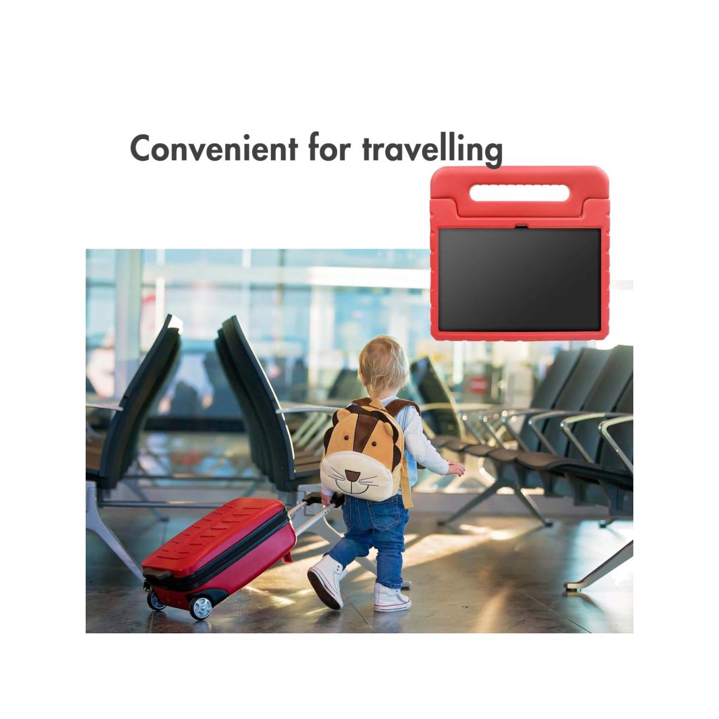 Accezz Kidsproof Backcover met handvat Apple iPad 11 (2025) 11 inch / iPad 10 (2022) 10.9 inch - Rood