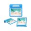 Accezz Kidsproof Backcover met handvat Apple iPad 9 (2021) 10.2 inch / iPad 8 (2020) 10.2 inch / iPad 7 (2019) 10.2 inch - Blauw
