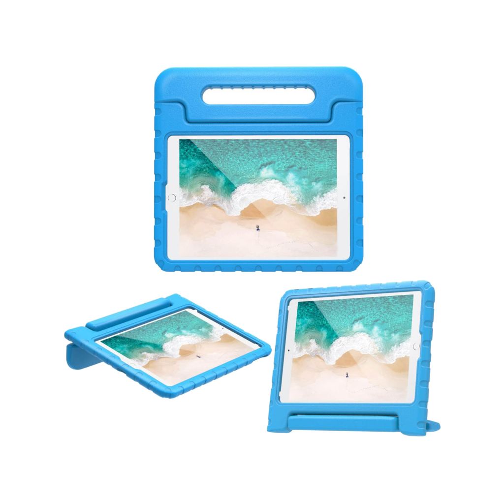 Accezz Kidsproof Backcover met handvat Apple iPad 9 (2021) 10.2 inch / iPad 8 (2020) 10.2 inch / iPad 7 (2019) 10.2 inch - Blauw