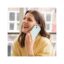 Accezz Liquid Silicone Backcover Apple iPhone 12 (Pro) - Sky Blue