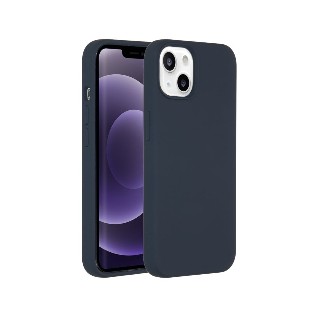 Accezz Liquid Silicone Backcover Apple iPhone 13 - Donkerblauw