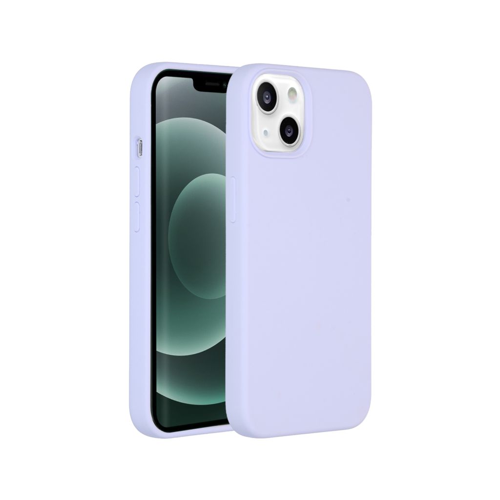 Accezz Liquid Silicone Backcover Apple iPhone 13 Mini - Paars