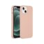 Accezz Liquid Silicone Backcover Apple iPhone 13 Mini - Roze
