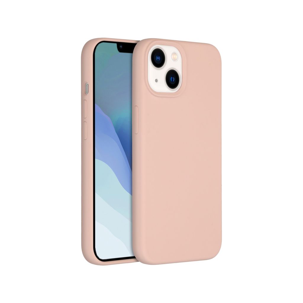 Accezz Liquid Silicone Backcover Apple iPhone 14 - Roze