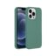 Accezz Liquid Silicone Backcover met MagSafe Apple iPhone 13 Pro - Donkergroen