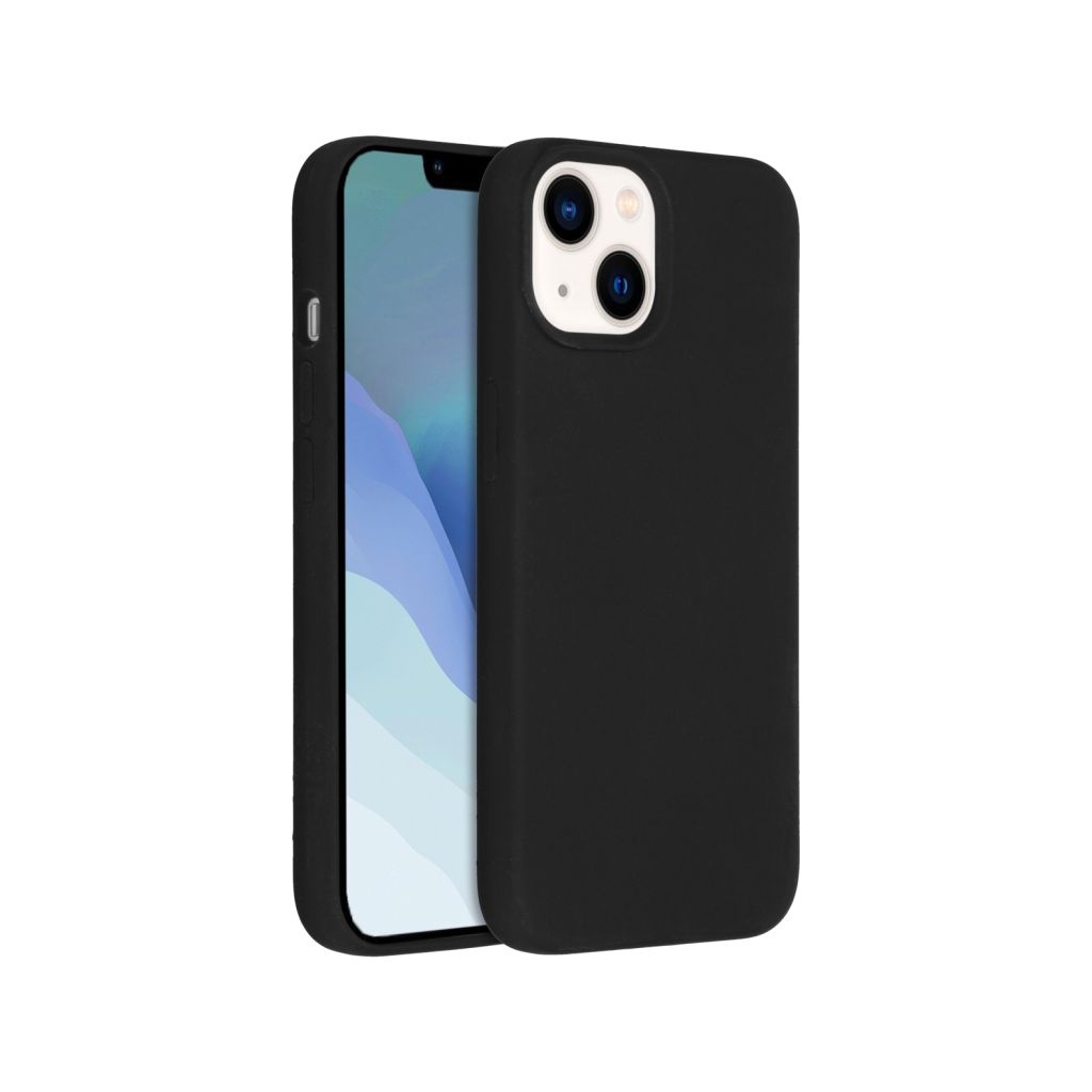 Accezz Liquid Silicone Backcover met MagSafe Apple iPhone 14 - Zwart