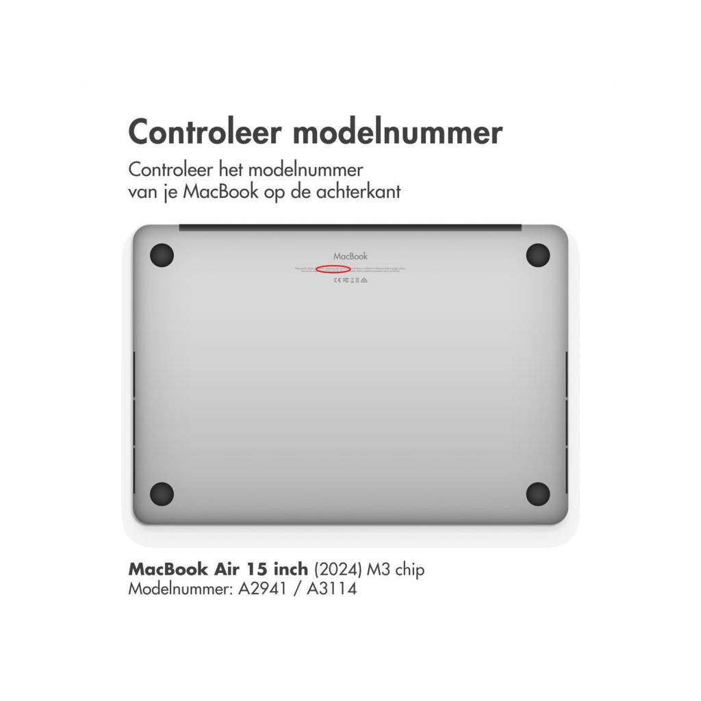 Accezz Magnetische Screenprotector MacBook Air 15 inch (2023 / 2024 M3 chip / 2025 M4 chip) - A2941 / A3114 / A3241