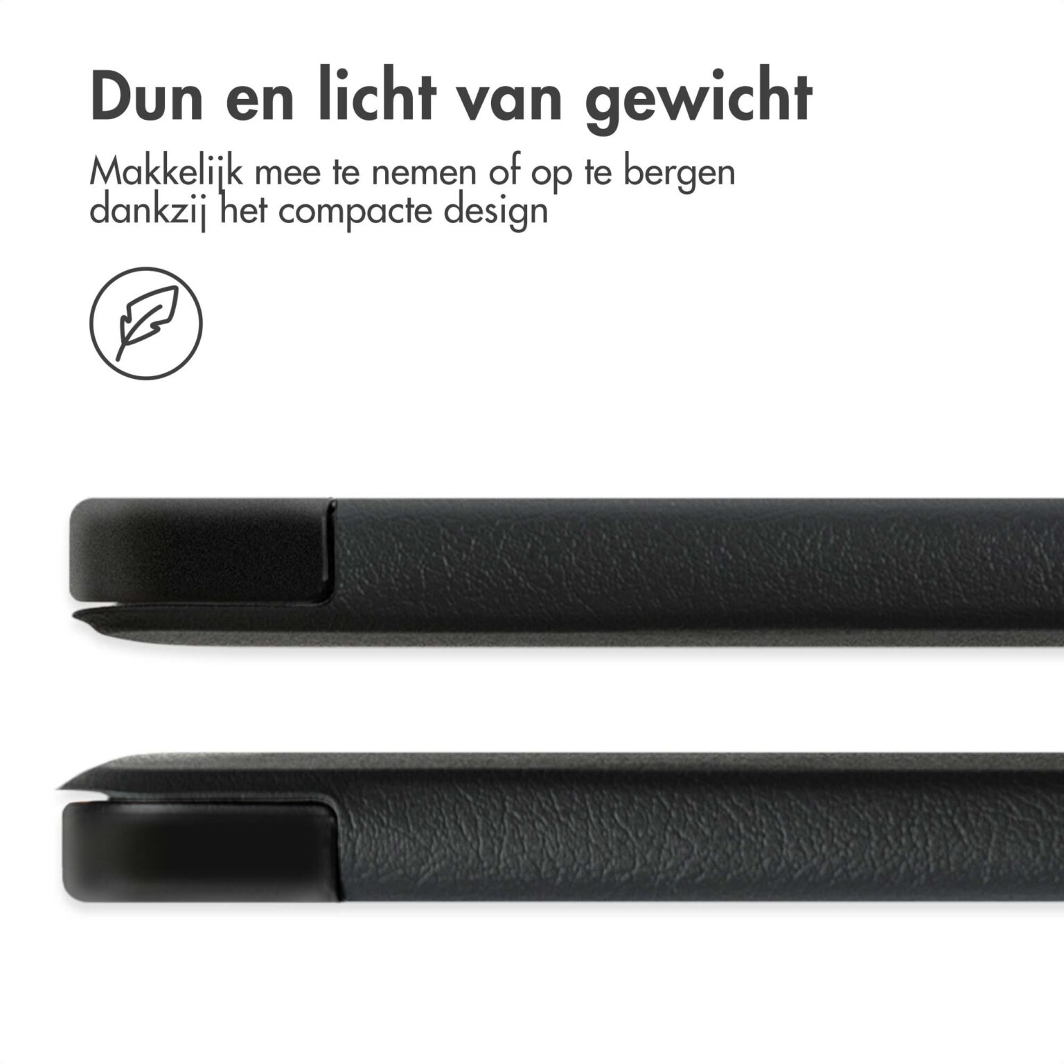 Accezz Trifold Bookcase Apple iPad Pro 11 (2024) M4 - Zwart