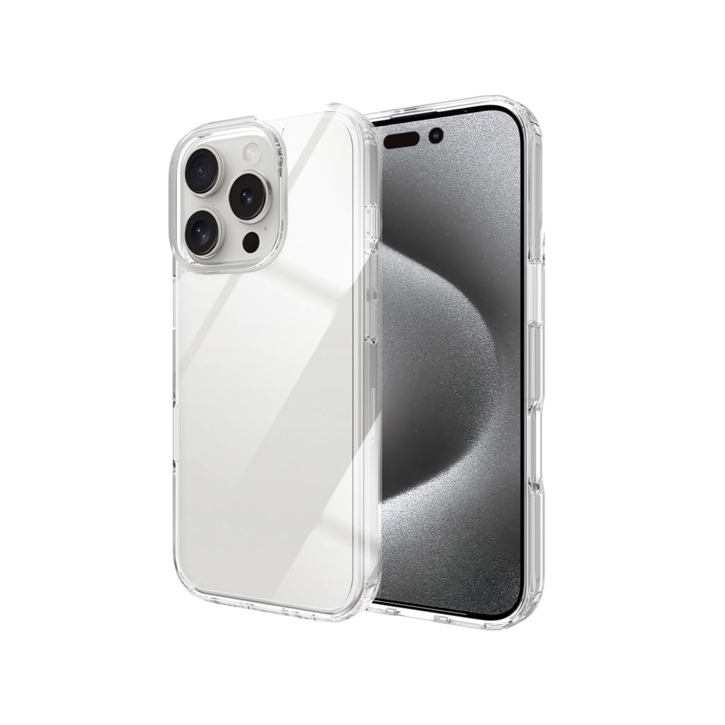 Accezz Xtreme Impact Backcover Apple iPhone 16 Pro - Transparant