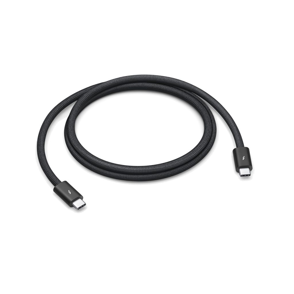 Apple Thunderbolt 4 (USB-C naar USB-C) Pro oplaadkabel - 1 meter - Zwart