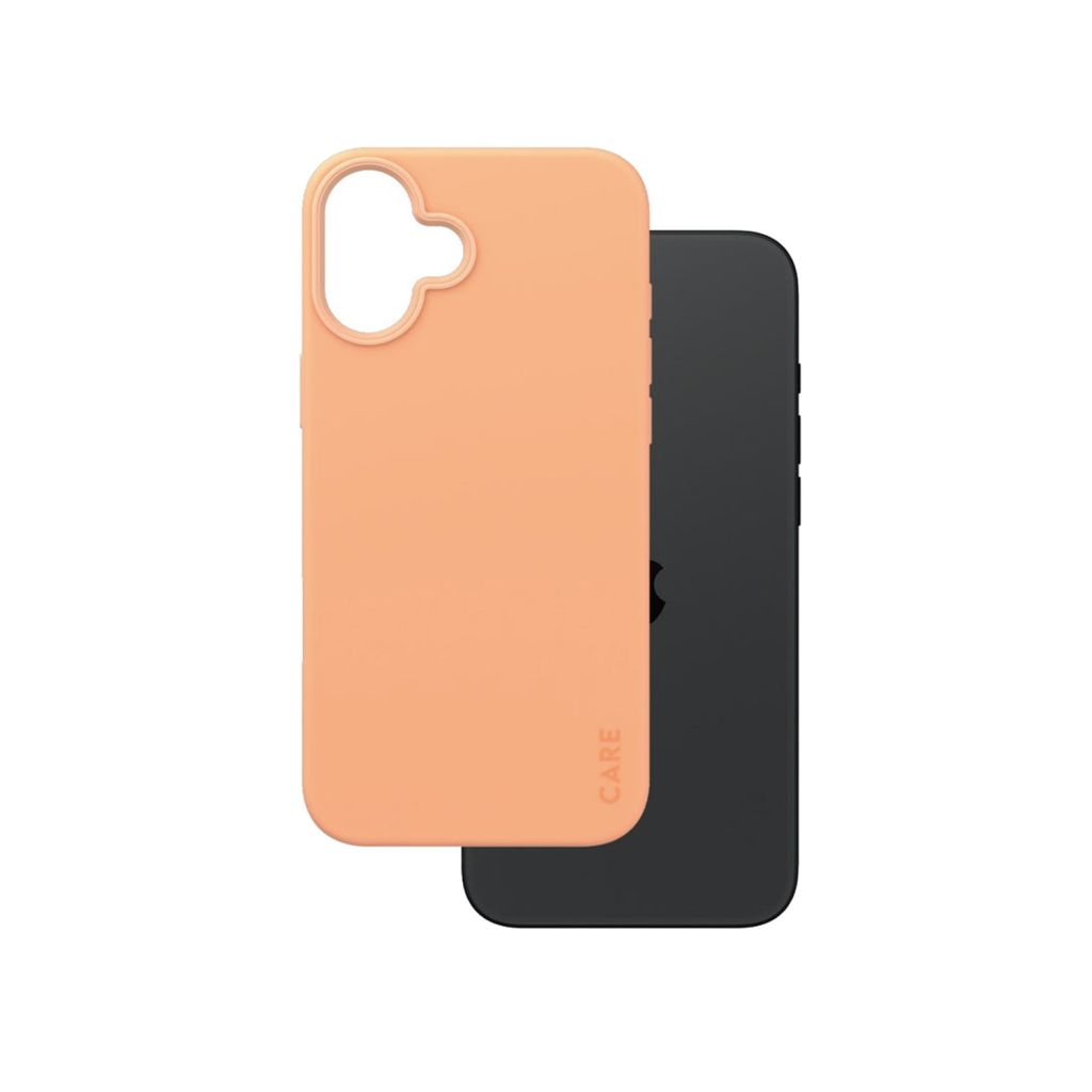 CARE by PanzerGlass Fashion Backcover MagSafe Apple iPhone 16 Plus - Peachy