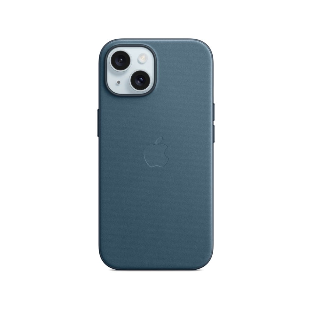 FineWoven Backcover MagSafe Apple iPhone 15 - Pacific Blue