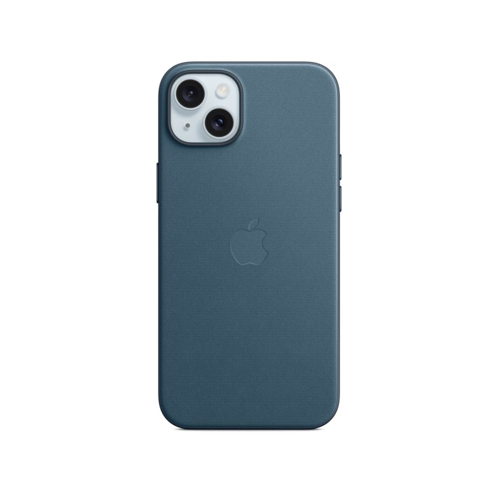 FineWoven Backcover MagSafe Apple iPhone 15 Plus - Pacific Blue