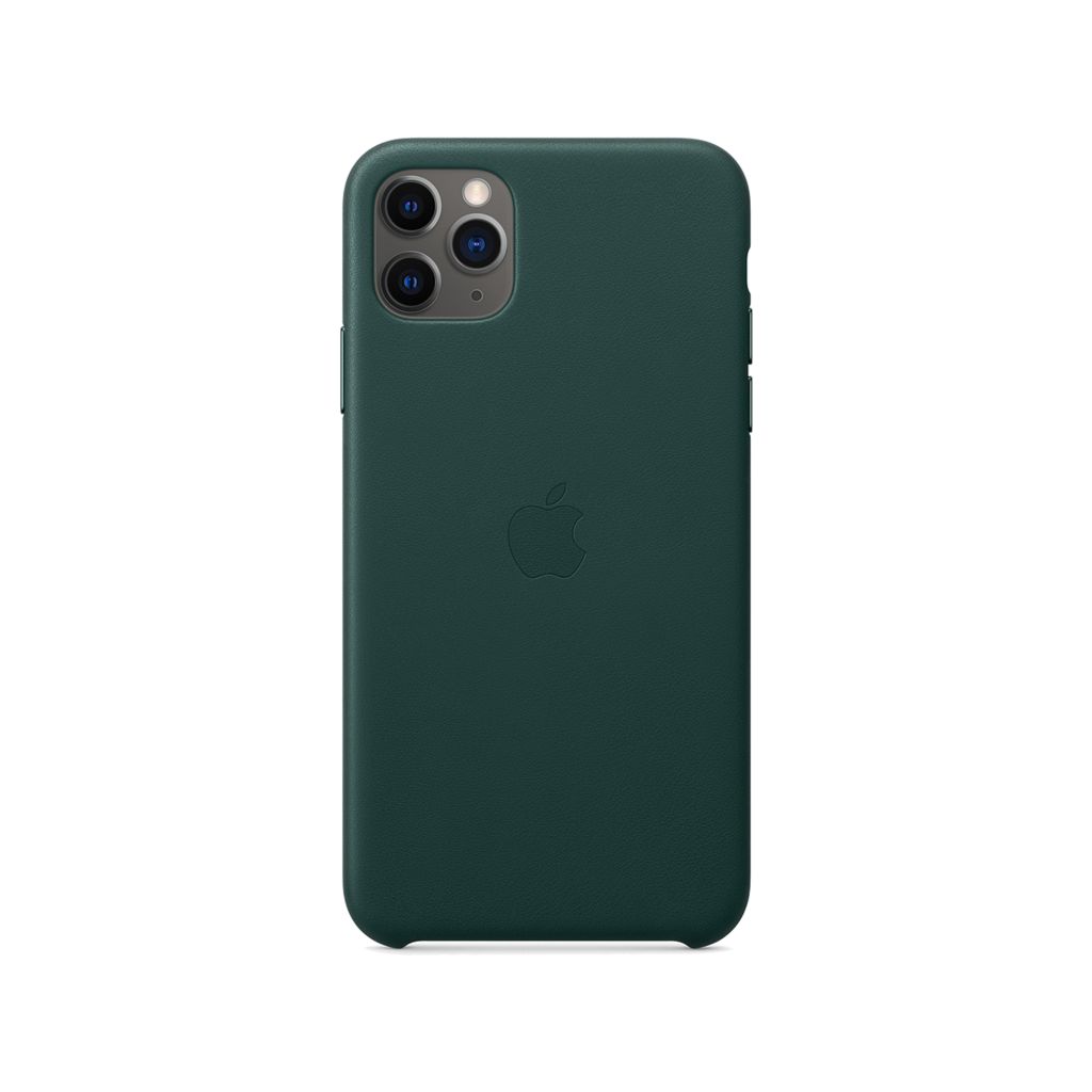 Leather Backcover Apple iPhone 11 Pro Max - Forest Green