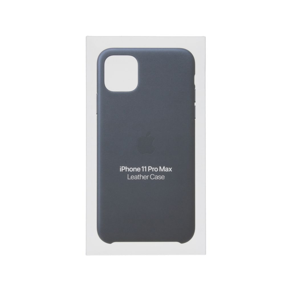 Leather Backcover Apple iPhone 11 Pro Max - Midnight Blue