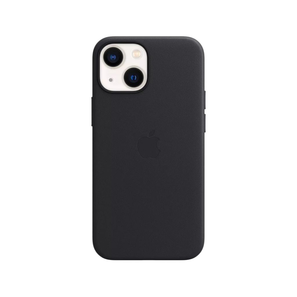 Leather Backcover MagSafe Apple iPhone 13 Mini - Midnight