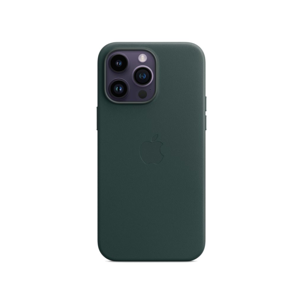 Leather Backcover MagSafe Apple iPhone 14 Pro Max - Forest Green
