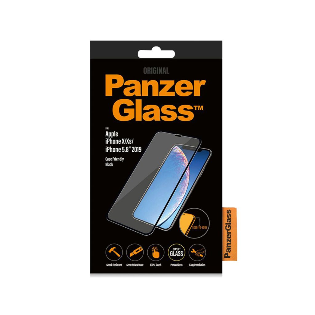 PanzerGlass Anti-Bacterial Case Friendly Screenprotector Apple iPhone 11 Pro / Xs / X