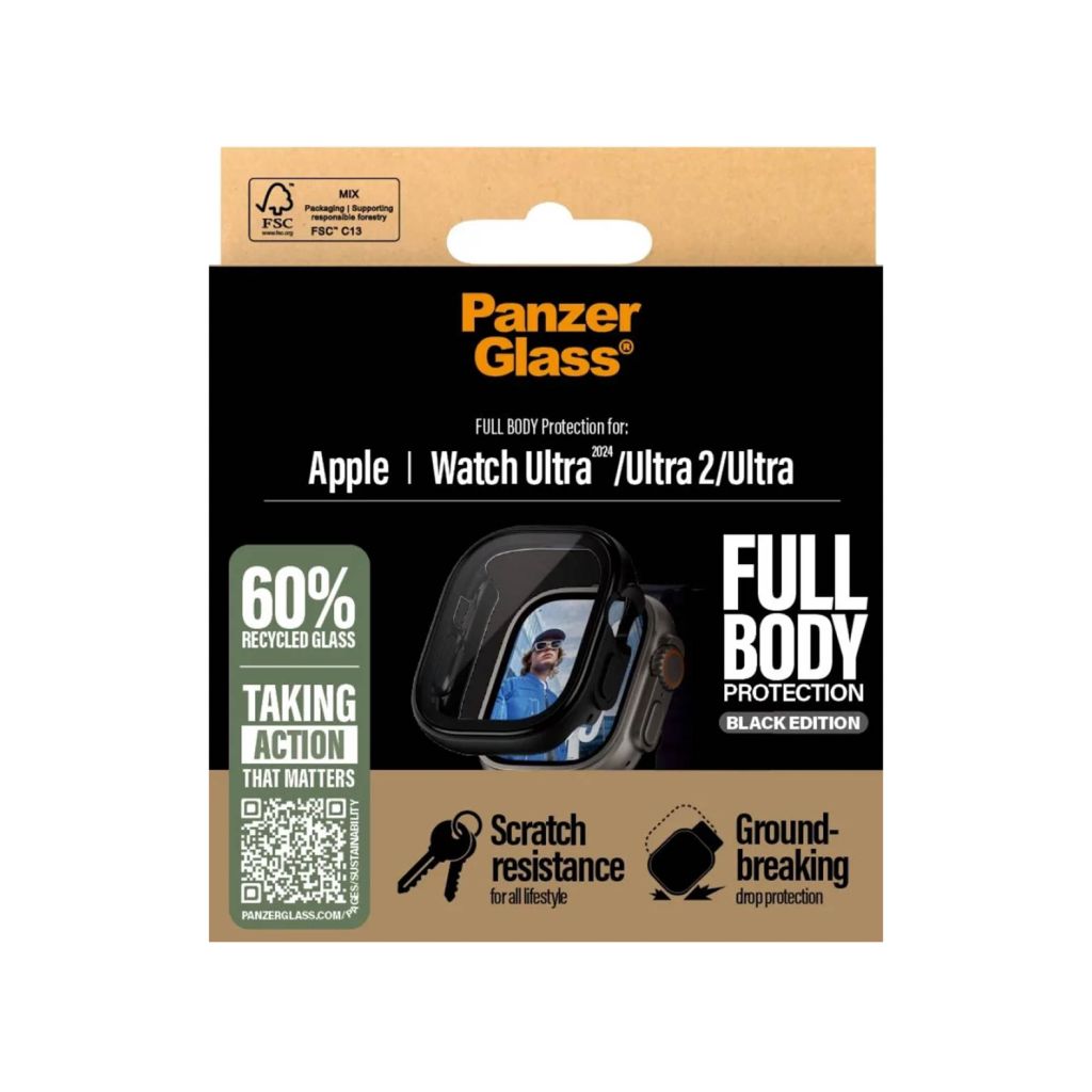 PanzerGlass Full Body Case Apple Watch Ultra (2) - 49 mm - Black