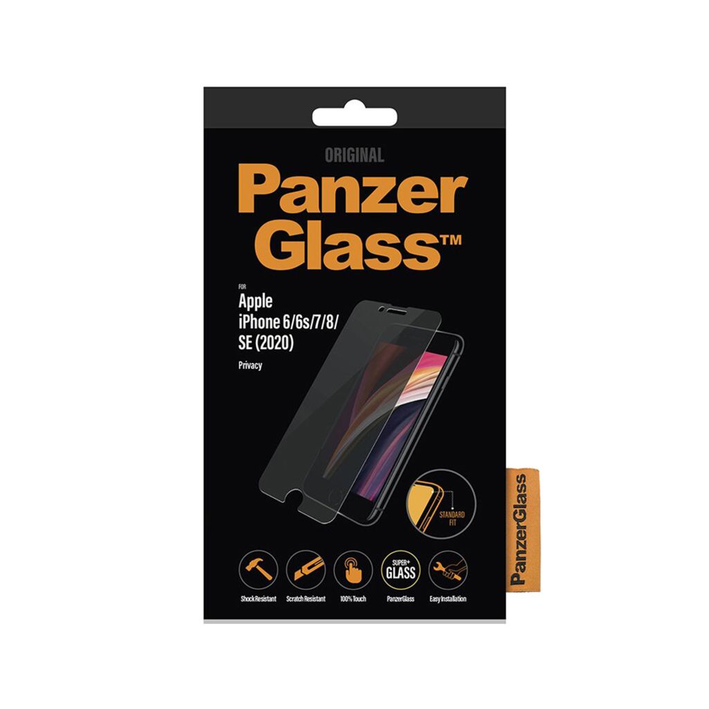 PanzerGlass Privacy Screenprotector Apple iPhone SE (2022 / 2020)