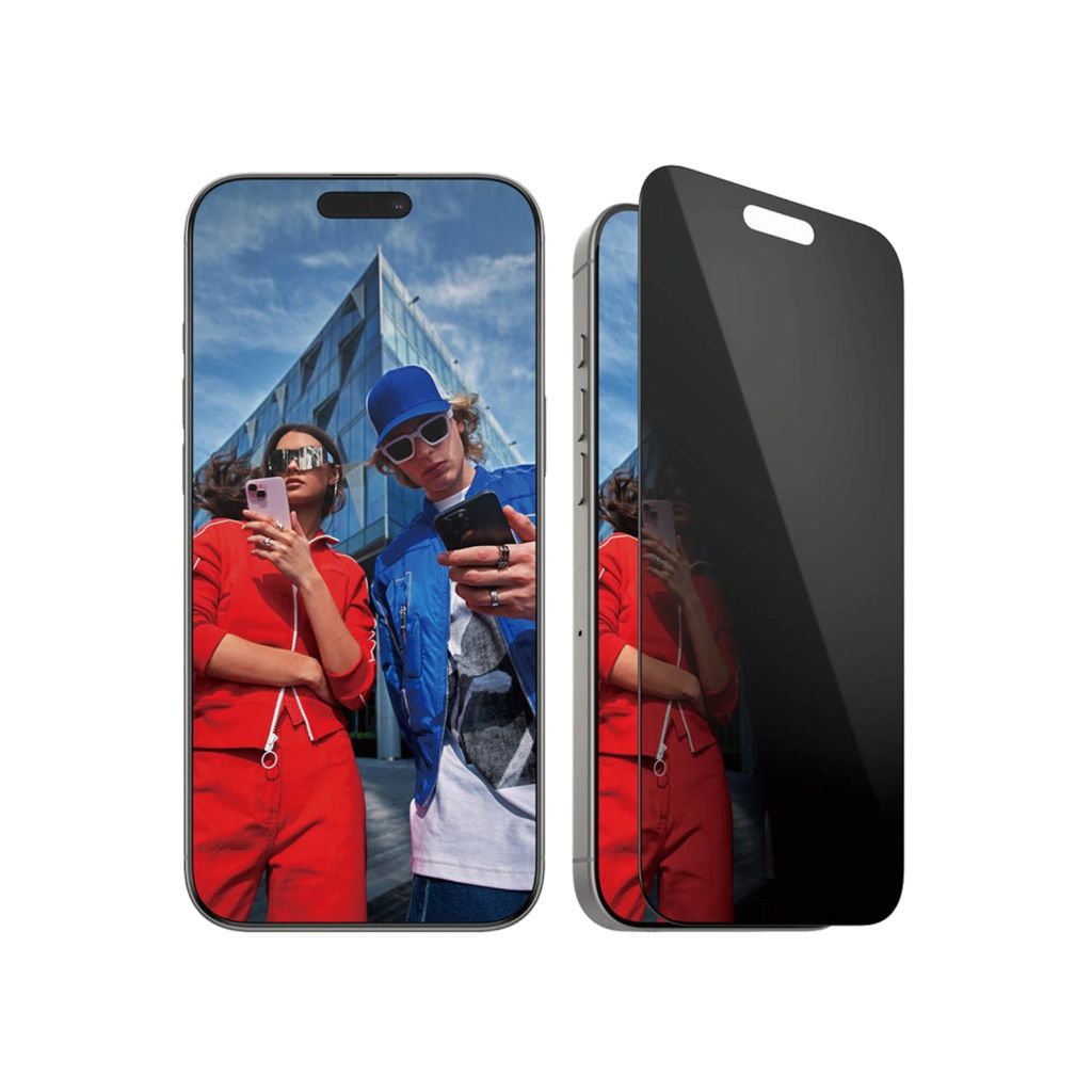 PanzerGlass Privacy Ultra-Wide Fit Anti-Bacterial Screenprotector incl. applicator Apple iPhone 16 Pro Max