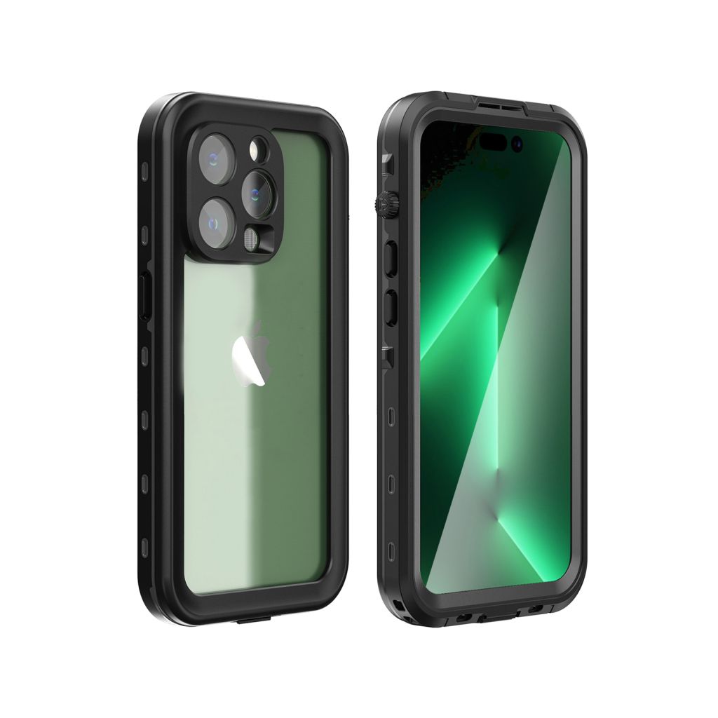 Redpepper Dot Plus Waterproof Backcover Apple iPhone 14 Pro Max - Zwart