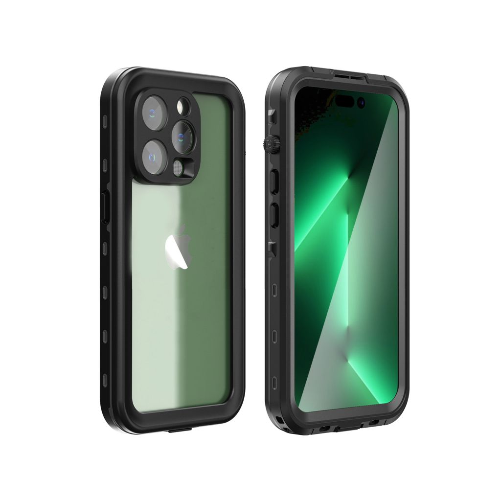 Redpepper Dot Plus Waterproof Backcover Apple iPhone 14 Pro - Zwart