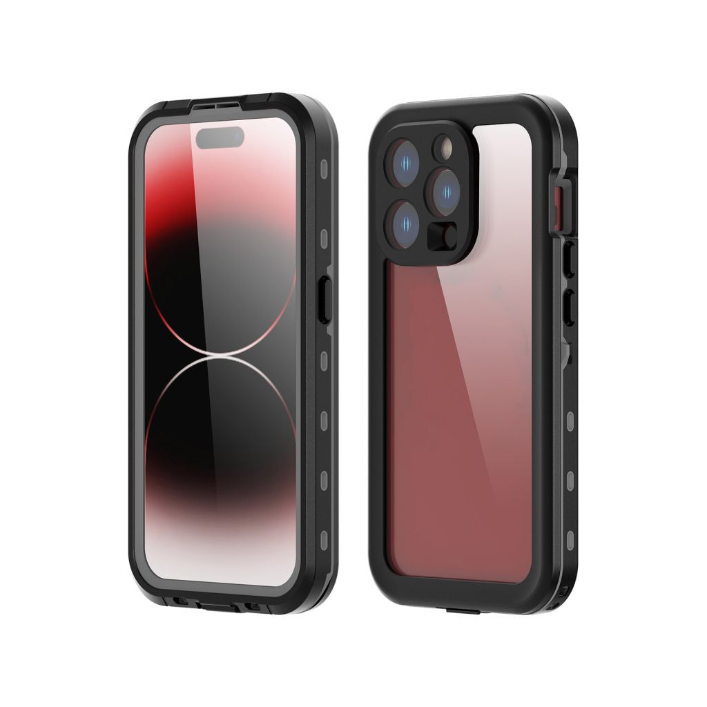 Redpepper Dot Plus Waterproof Backcover Apple iPhone 15 Pro - Zwart