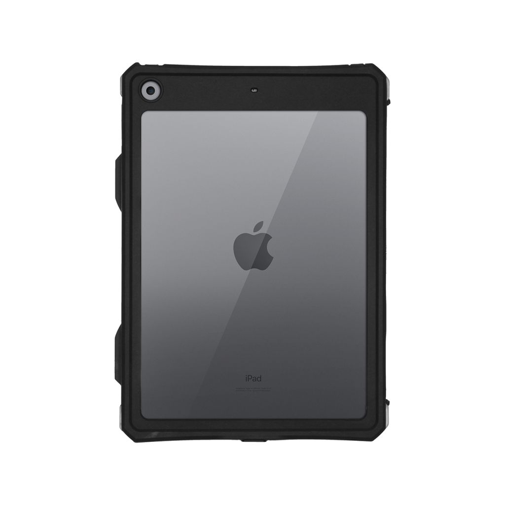 Redpepper Waterproof Backcase Apple iPad 9 (2021) 10.2 inch / iPad 8 (2020) 10.2 inch / iPad 7 (2019) 10.2 inch - Zwart
