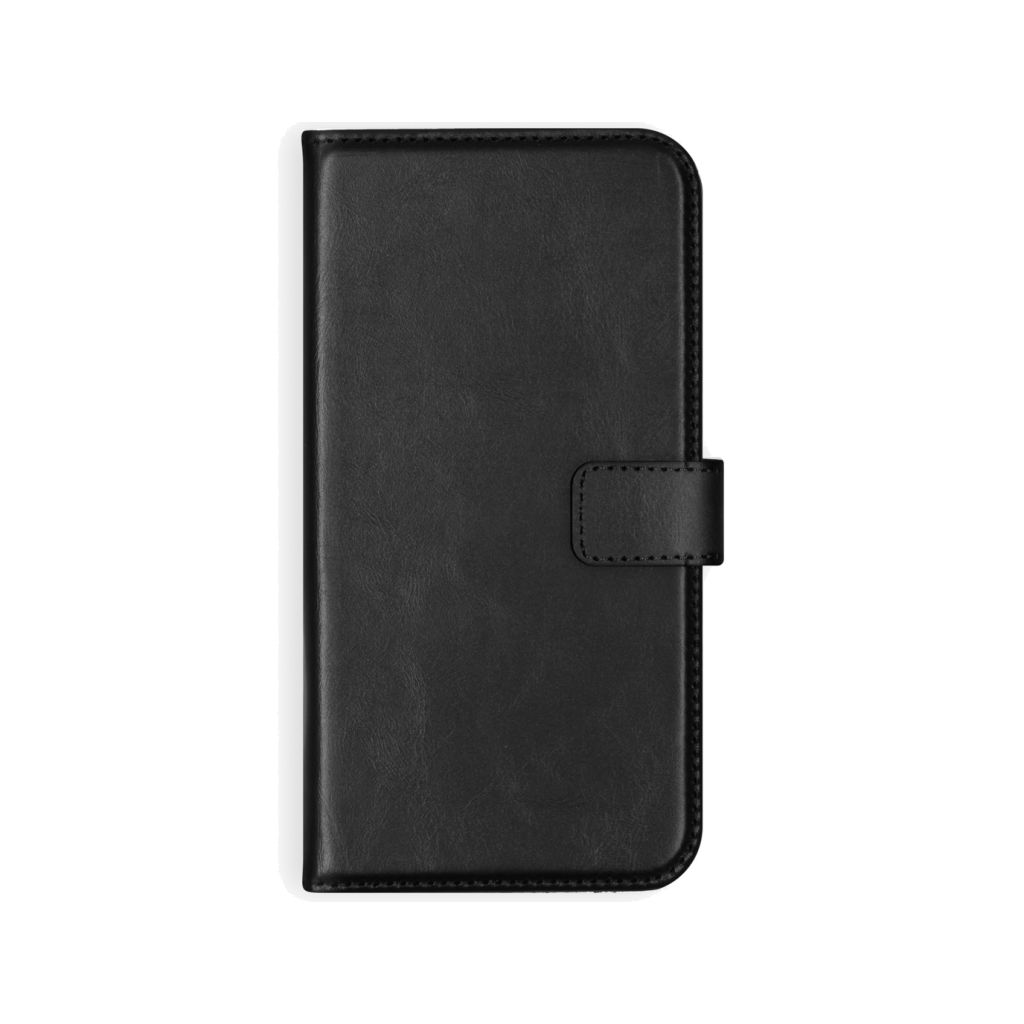 Selencia Echt Lederen Bookcase Apple iPhone 11 Pro Max - Zwart
