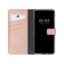 Selencia Echt Lederen Bookcase Apple iPhone 13 Pro - Roze