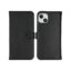 Selencia Echt Lederen Bookcase Apple iPhone 15 - Zwart