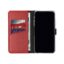 Selencia Echt Lederen Bookcase Apple iPhone Xr - Rood