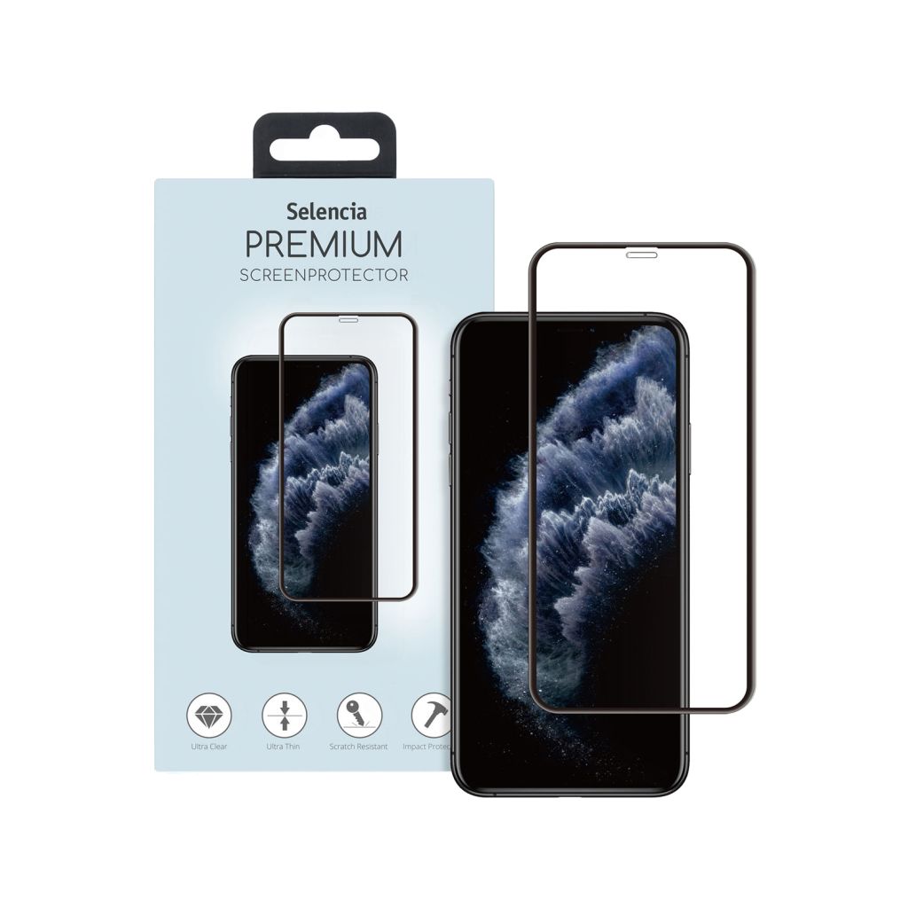 Selencia Gehard Glas Premium Screenprotector Apple iPhone 11 Pro / Xs / X
