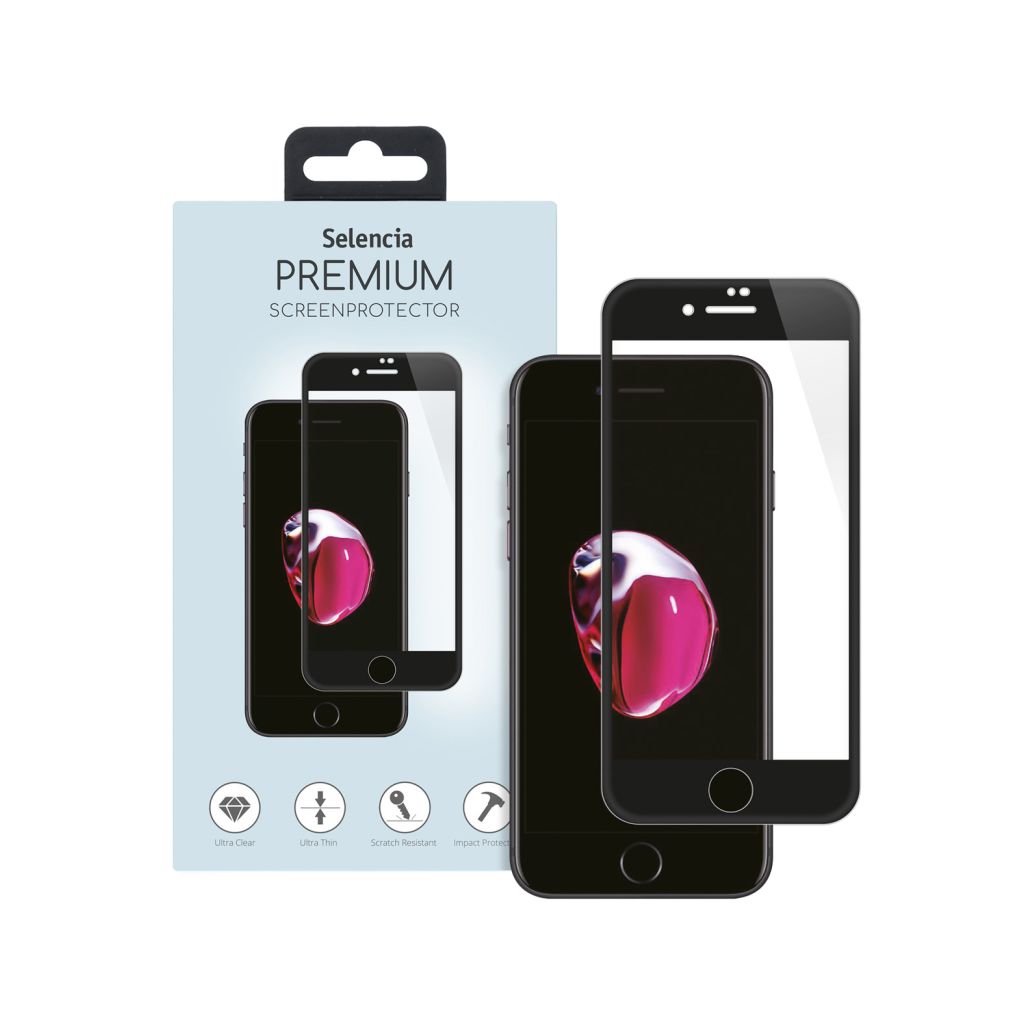 Selencia Gehard Glas Premium Screenprotector Apple iPhone 8 Plus / 7 Plus