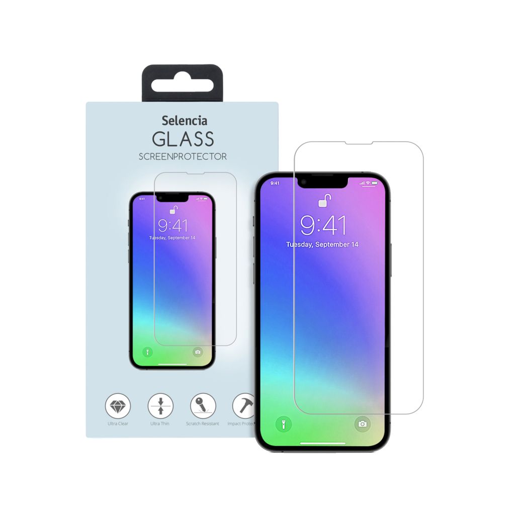 Selencia Gehard Glas Screenprotector Apple iPhone 13 Mini