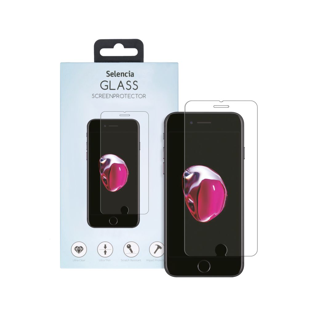 Selencia Gehard Glas Screenprotector Apple iPhone 8 Plus/ 7 Plus/ 6(s) Plus