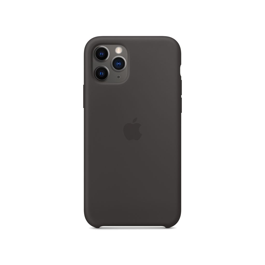 Silicone Backcover Apple iPhone 11 Pro - Black