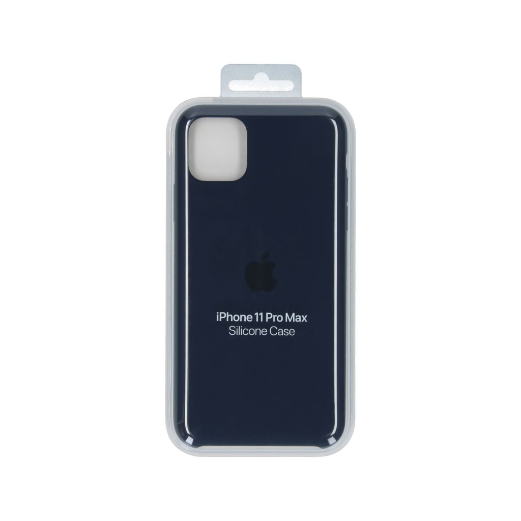 Silicone Backcover Apple iPhone 11 Pro Max - Midnight Blue