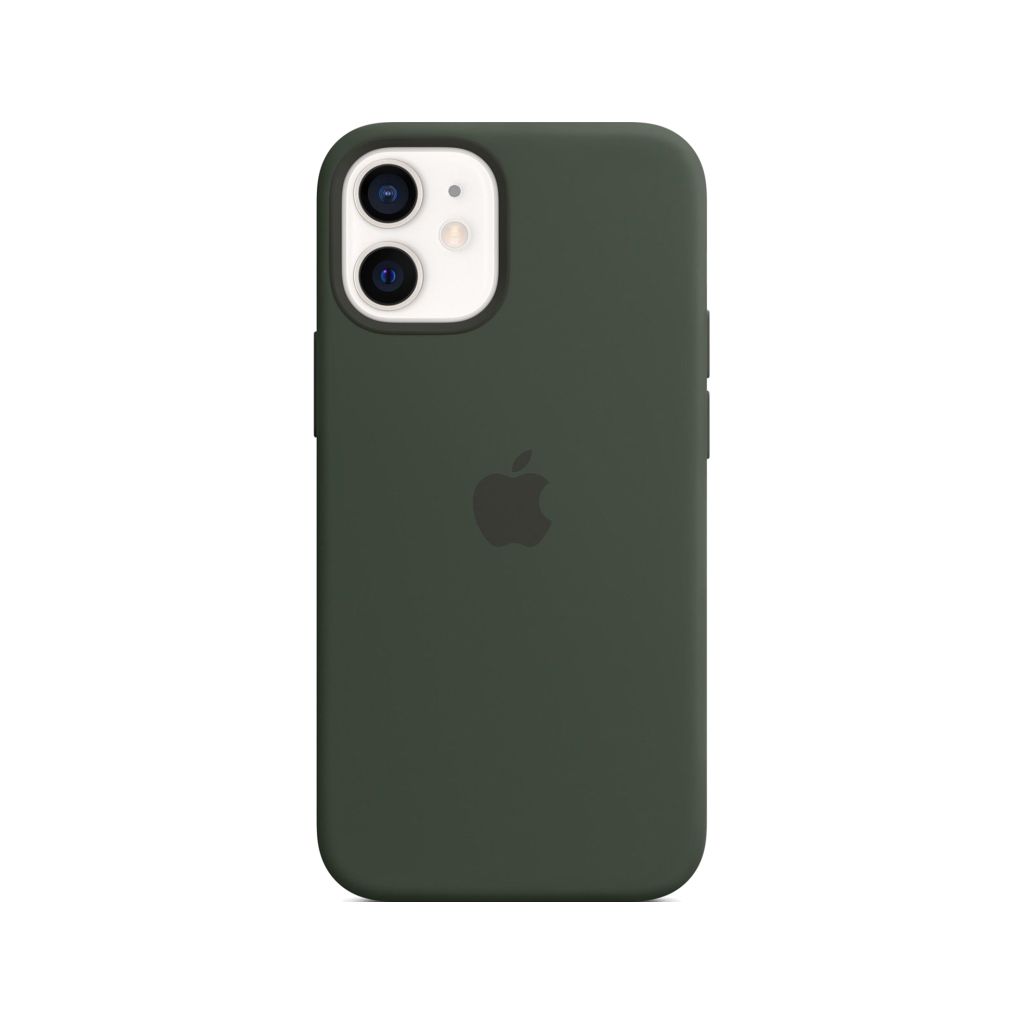 Silicone Backcover MagSafe Apple iPhone 12 Mini - Cypress Green