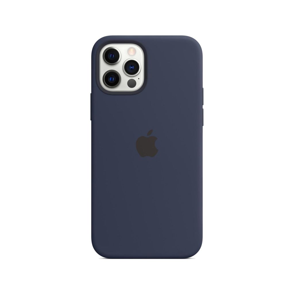 Silicone Backcover MagSafe Apple iPhone 12 (Pro) - Deep Navy