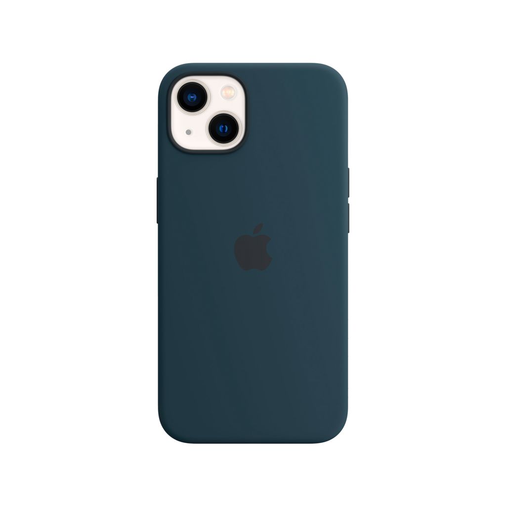Silicone Backcover MagSafe Apple iPhone 13 - Abyss Blue