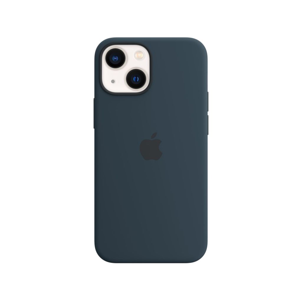 Silicone Backcover MagSafe Apple iPhone 13 Mini - Abyss Blue