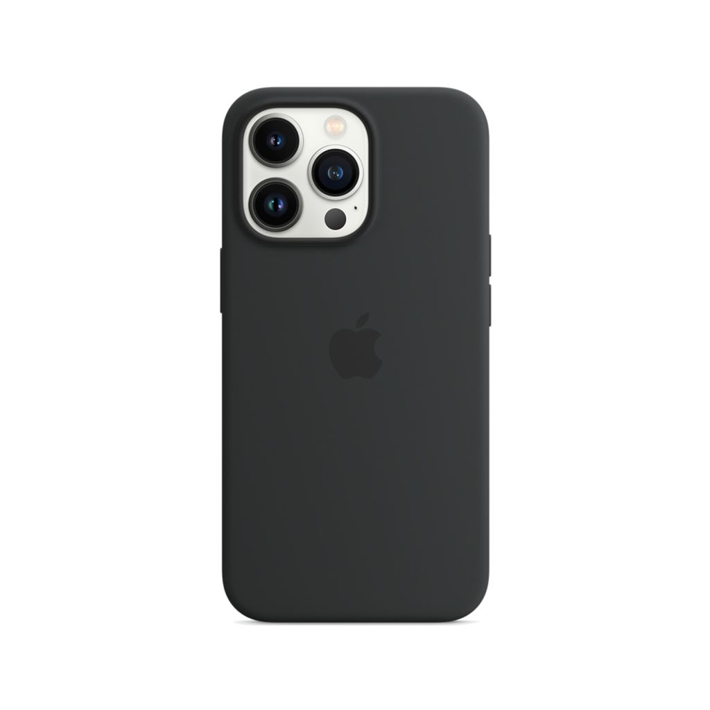 Silicone Backcover MagSafe voor de Apple iPhone 13 Pro - Midnight