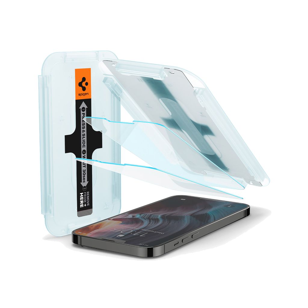 Spigen GLAStR EZ Fit Screenprotector + Applicator 2-pack Apple iPhone 13 Pro Max
