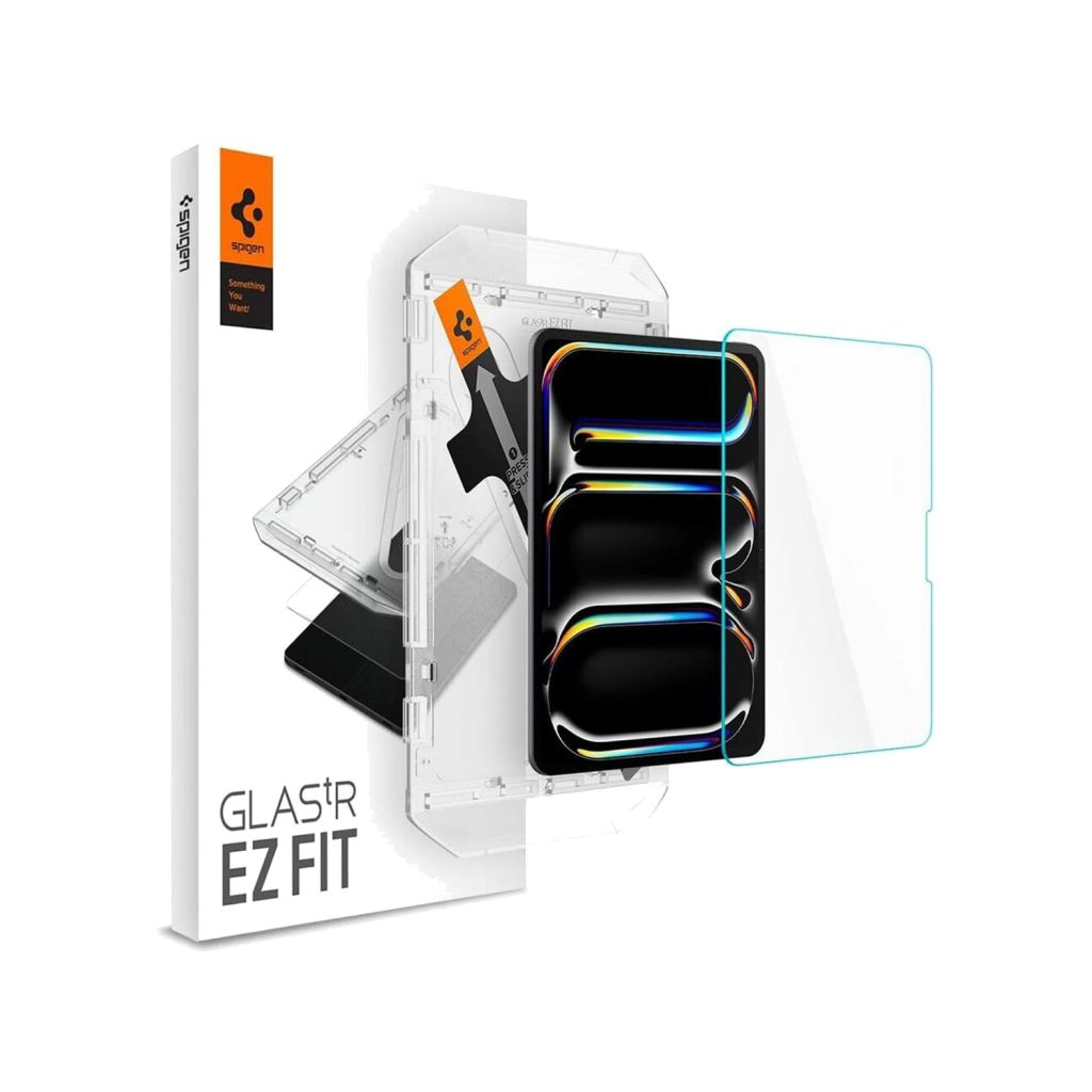 Spigen GLAStR EZ Fit Screenprotector + Applicator Apple iPad Pro 11 (2024) M4
