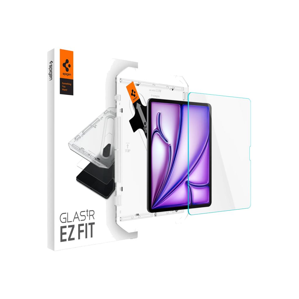 Spigen GLAStR EZ Fit Screenprotector + Applicator iPad Air 13 inch (2024) M2