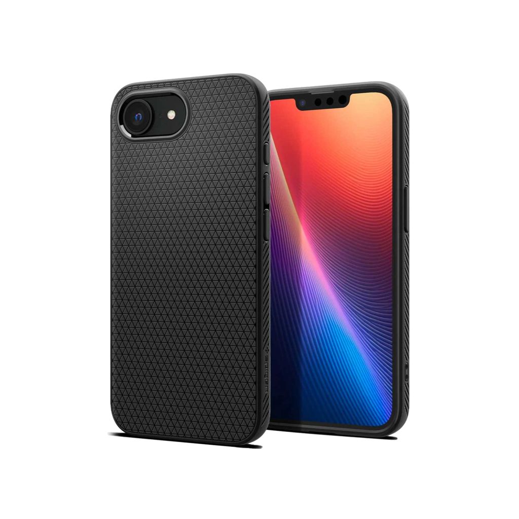 Spigen Liquid Air Backcover Apple iPhone 16e - Matte Black