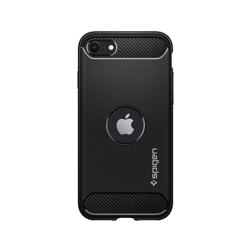 Spigen Rugged Armor Backcover Apple iPhone SE (2022 / 2020)